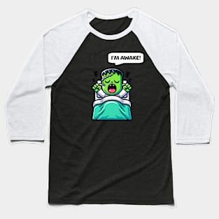 Cute Frankenstein Monster Baseball T-Shirt